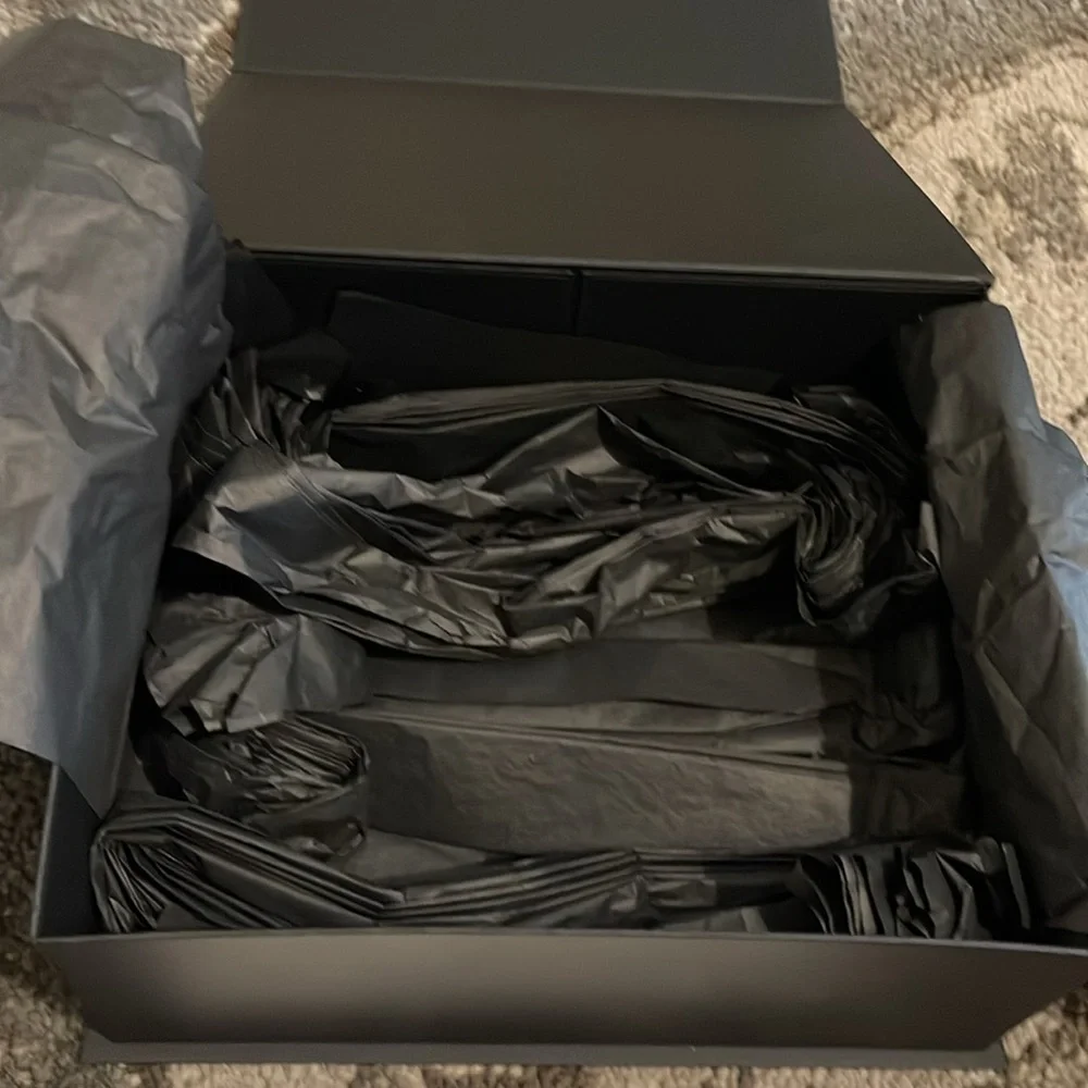 Chanel Black Magnetic Box And Booklets
